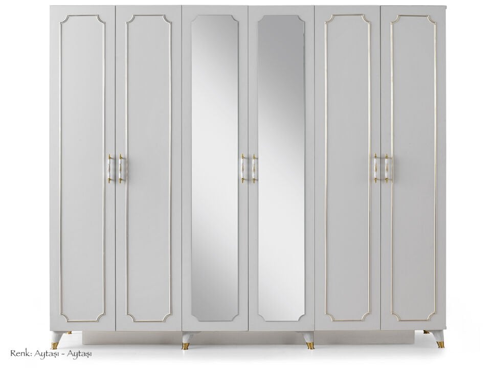 Bahar 6 Kapaklı Dolap