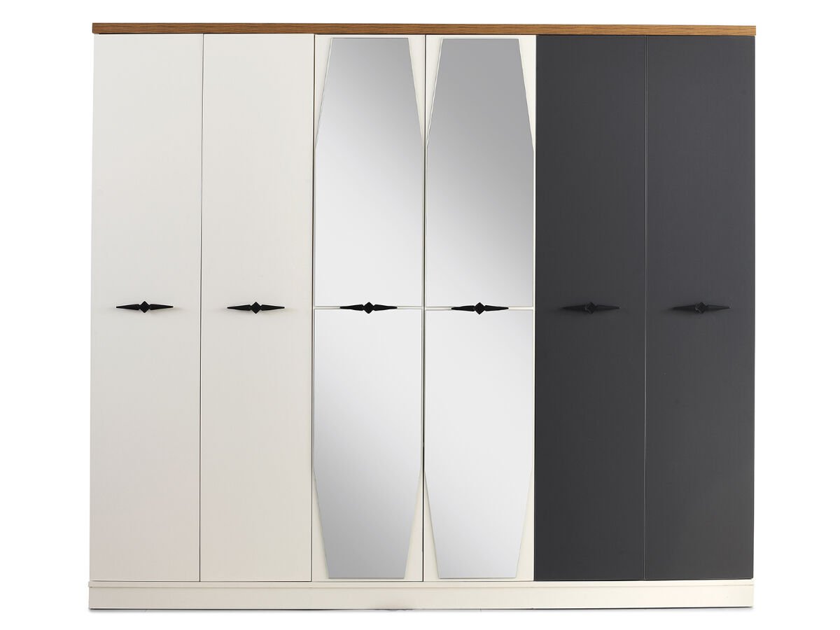 Elegance 6 Kapaklı Dolap