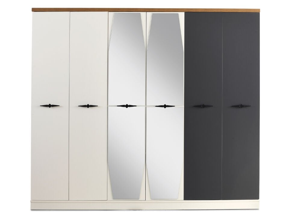Elegance 6 Kapaklı Dolap