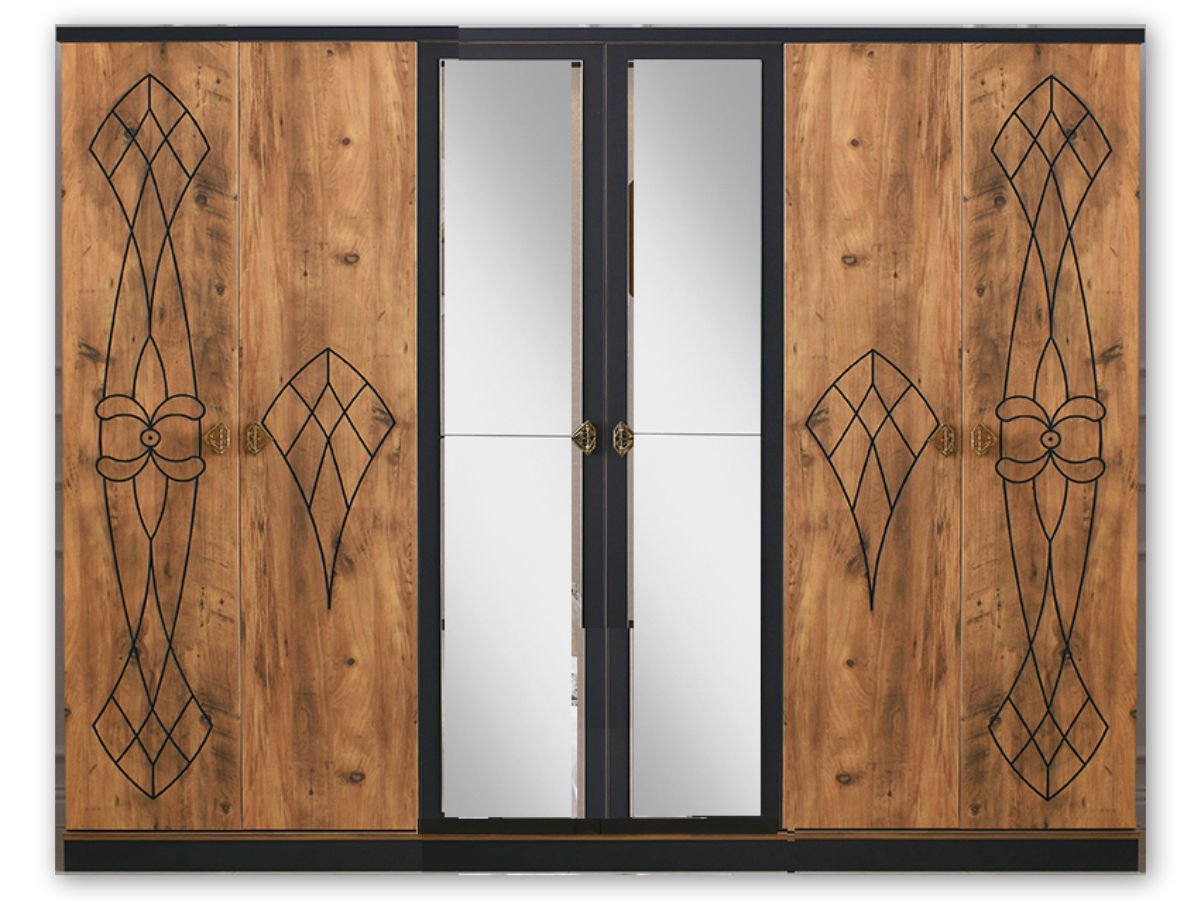 Crystal 6 Kapaklı Dolap