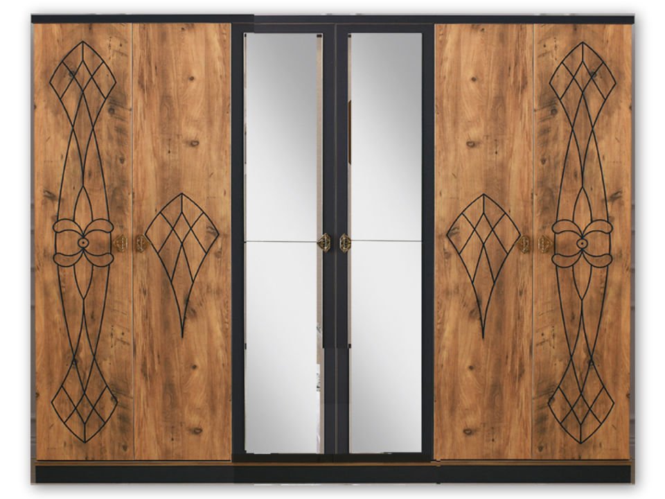 Crystal 6 Kapaklı Dolap